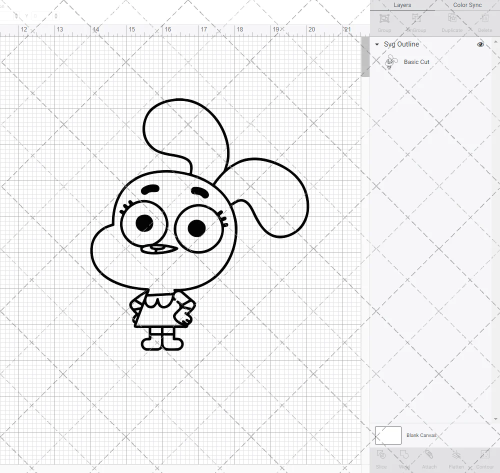 Anais Watterson - The Amazing World of Gumball, Svg, Dxf, Eps, Png - Image 3