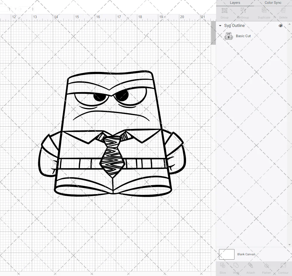 Anger - Inside Out, Svg, Dxf, Eps, Png - Image 3