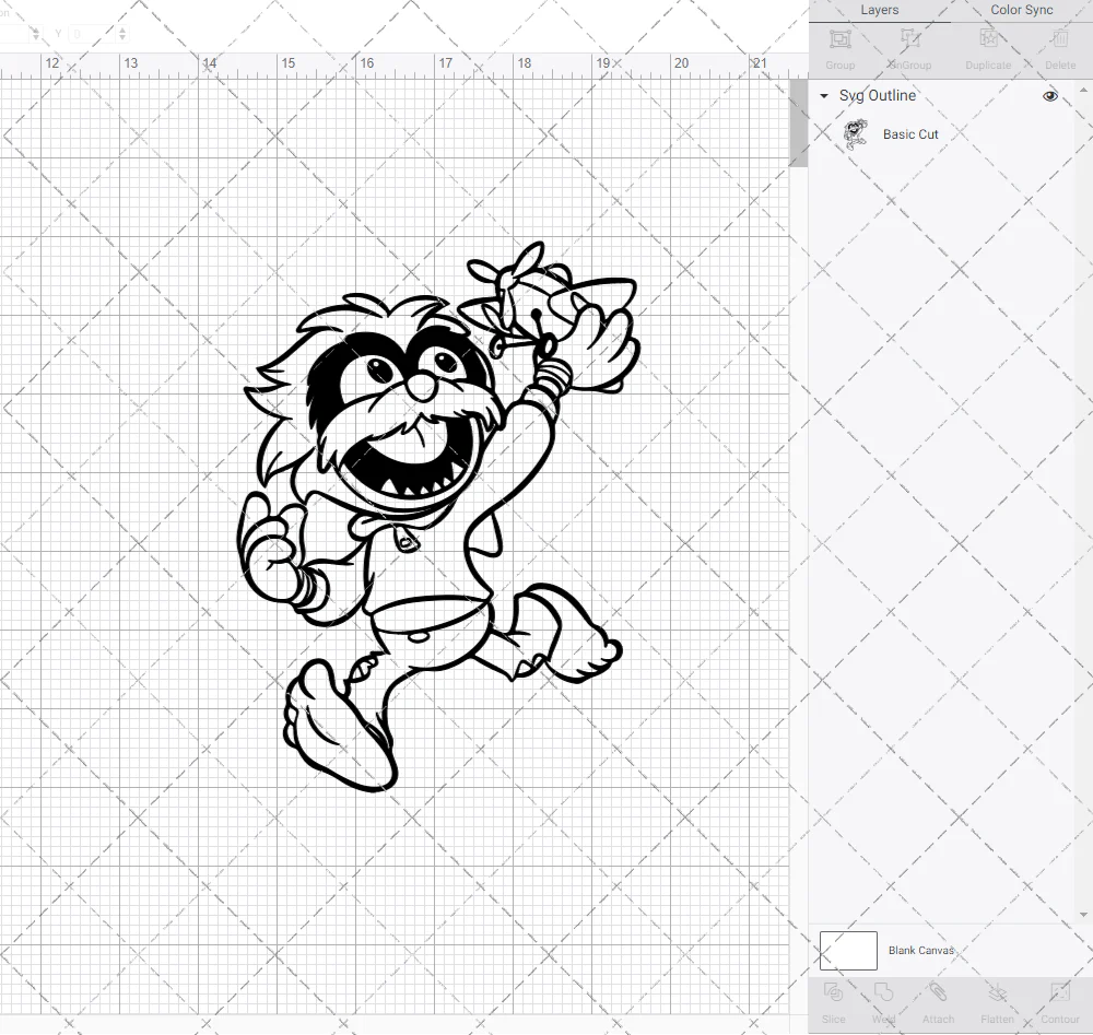 Animal - Muppet Babies, Svg, Dxf, Eps, Png - Image 3
