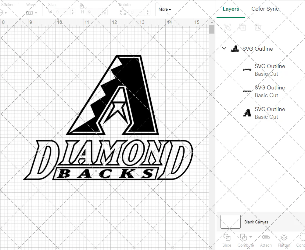 Arizona Diamondbacks Secondary 1998, Svg, Dxf, Eps, Png - Image 3