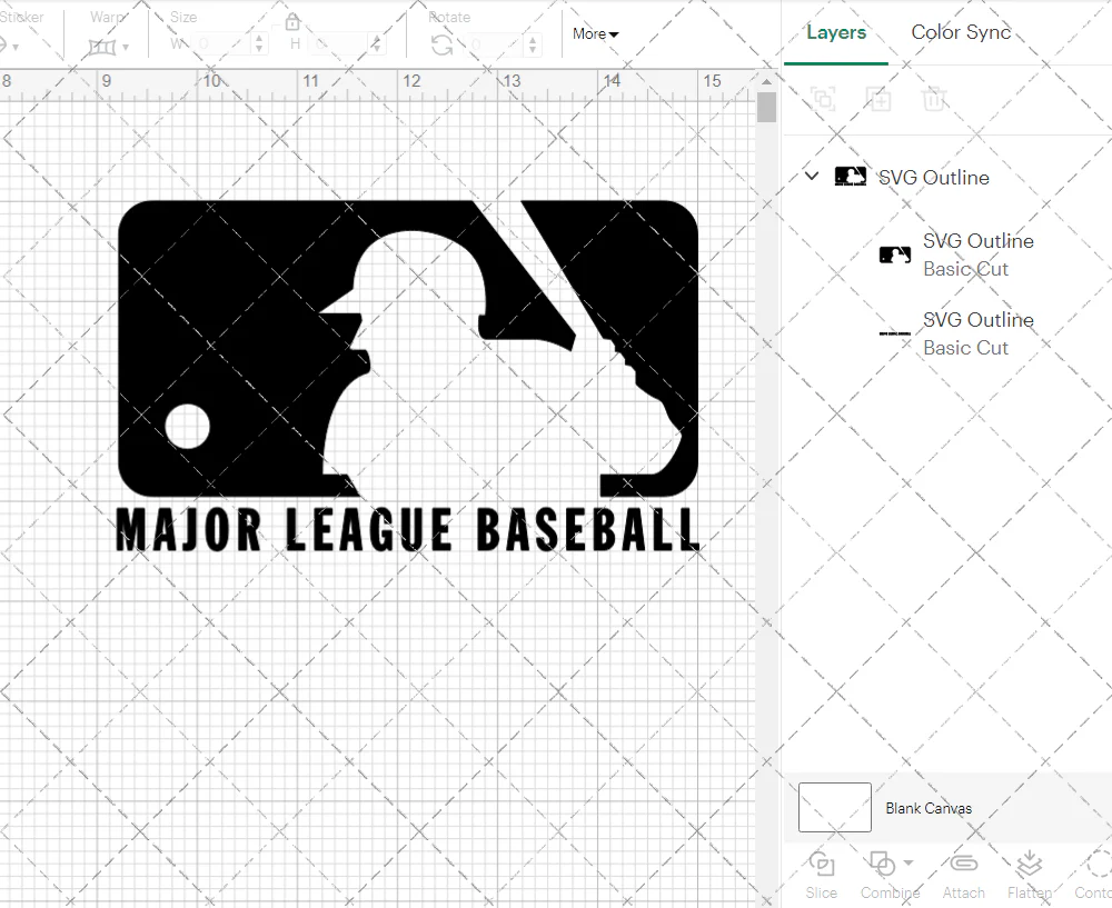 MLB Logo 1969, Svg, Dxf, Eps, Png - Image 3