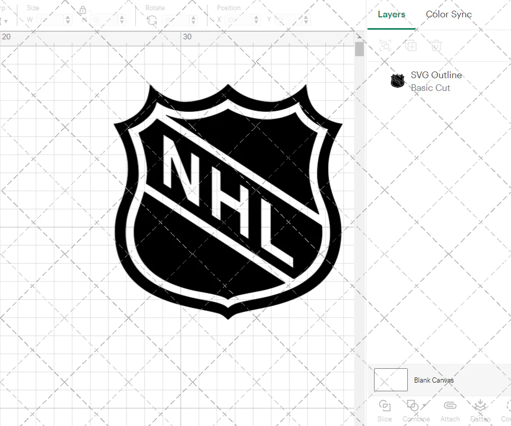 NHL Logo 1990, Svg, Dxf, Eps, Png - Image 3