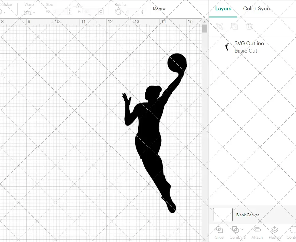 WNBA Logo Alternate 2019 002, Svg, Dxf, Eps, Png - Image 3